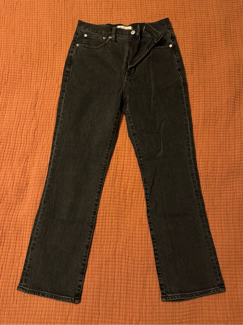 Madewell “Slim Demi-Boot” Jeans Sz 26